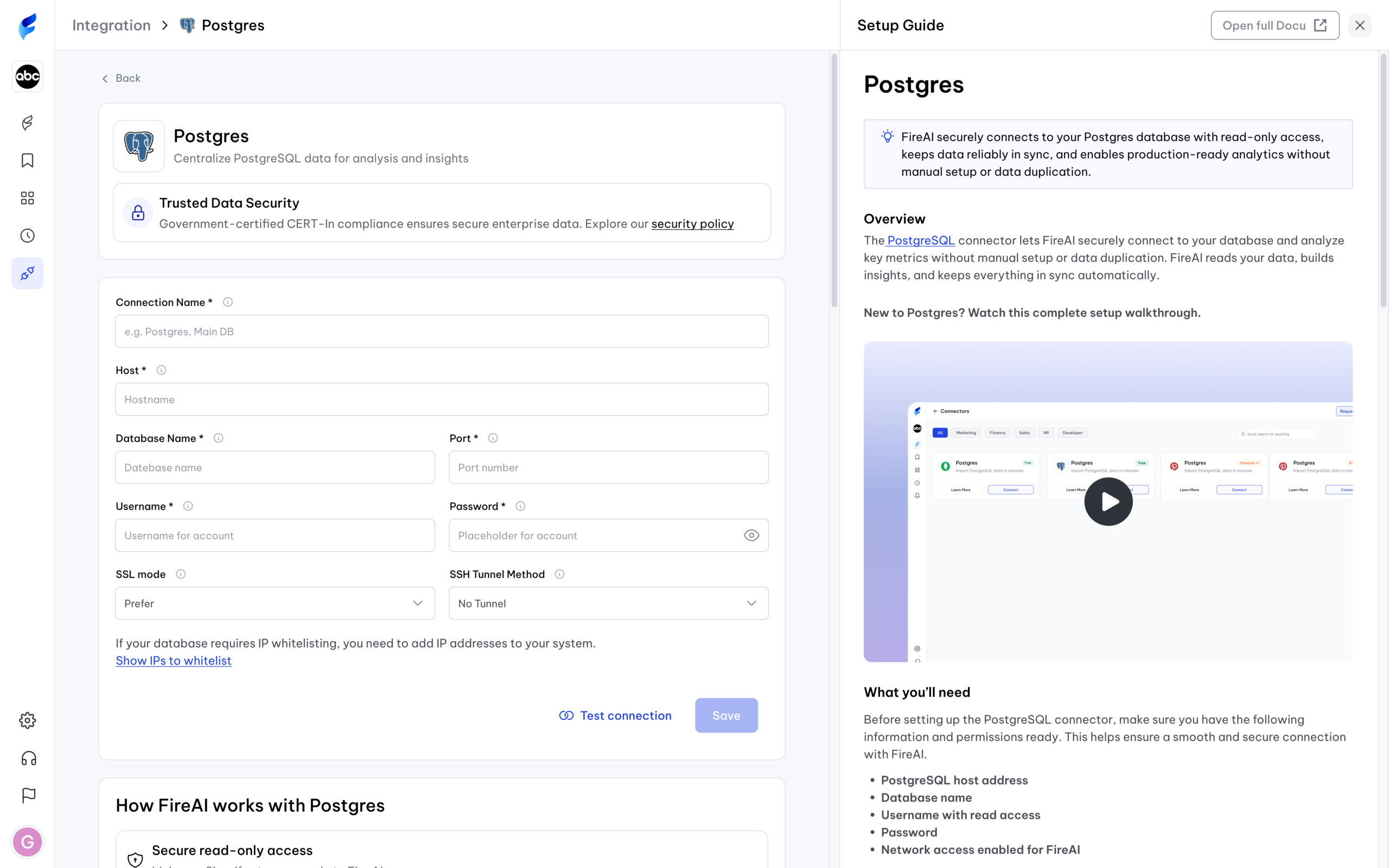 Data base connecting - Postgres screen (16)